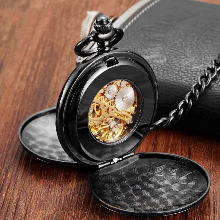 Classic Double - open Pocket Watch | Dapper All Day - Dapper All Day