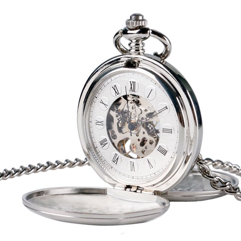 Classic Double - open Pocket Watch | Dapper All Day - Dapper All Day