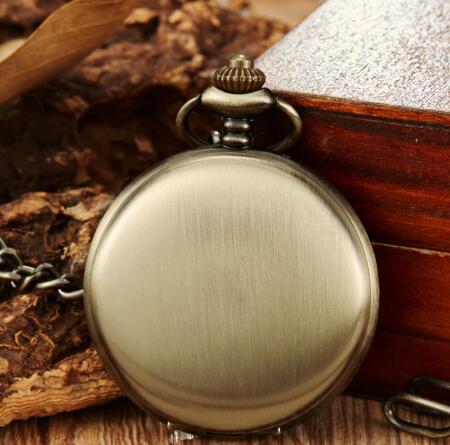 Vintage bronze large pocket watch | Dapper All Day - Dapper All Day