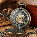 Vintage bronze large pocket watch | Dapper All Day - Dapper All Day