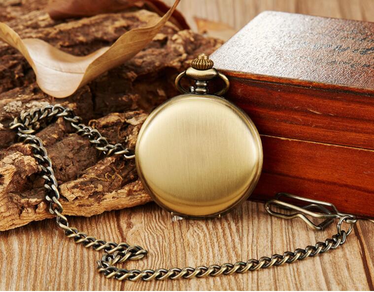 Vintage bronze large pocket watch | Dapper All Day - Dapper All Day